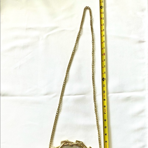 Genuine Leather Black and Gold Handbag Stella Bianca Italy - Picture 15 of 17